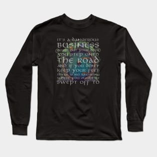 Round Door - Dangerous Business - Black - Fantasy Long Sleeve T-Shirt